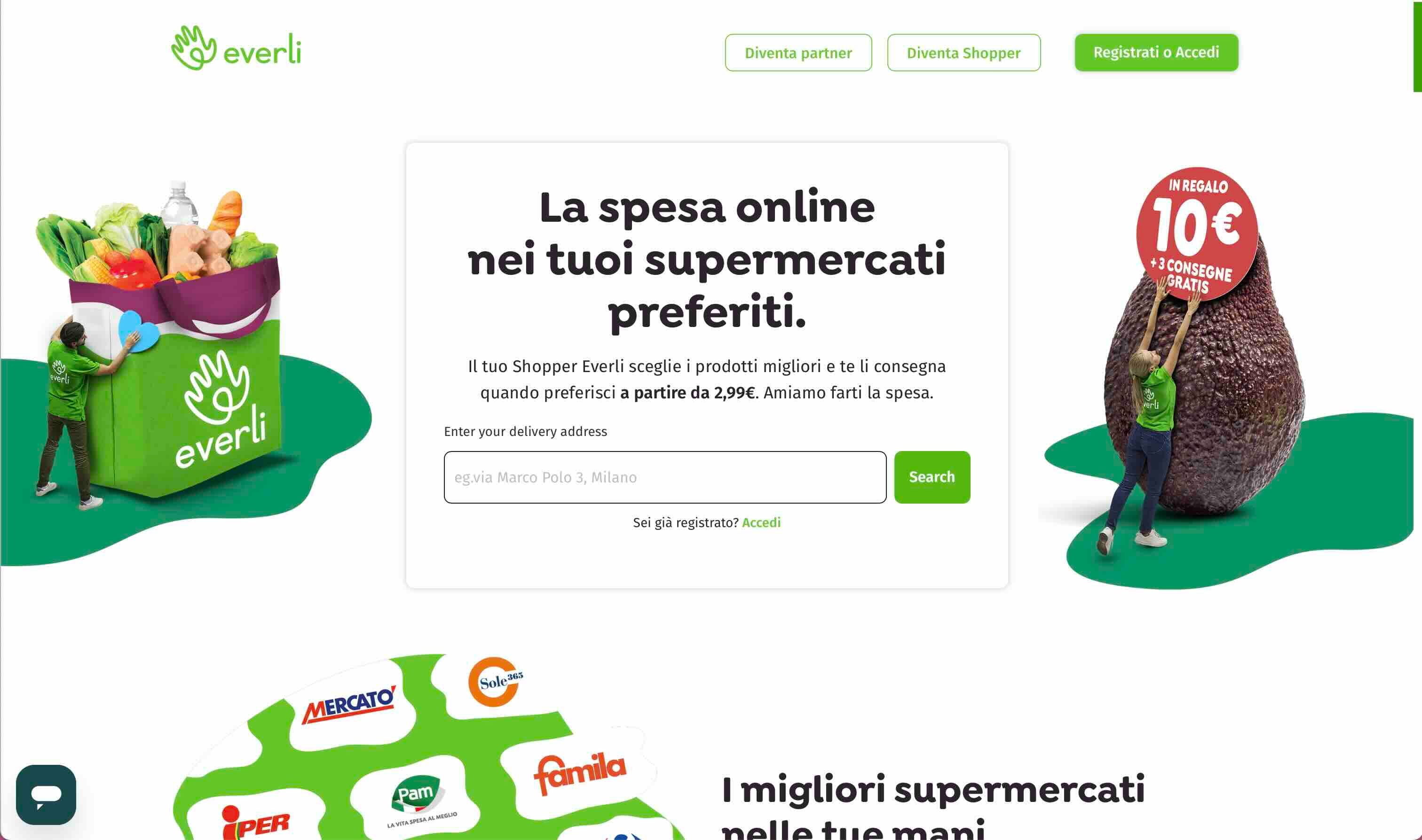 Everli screenshot