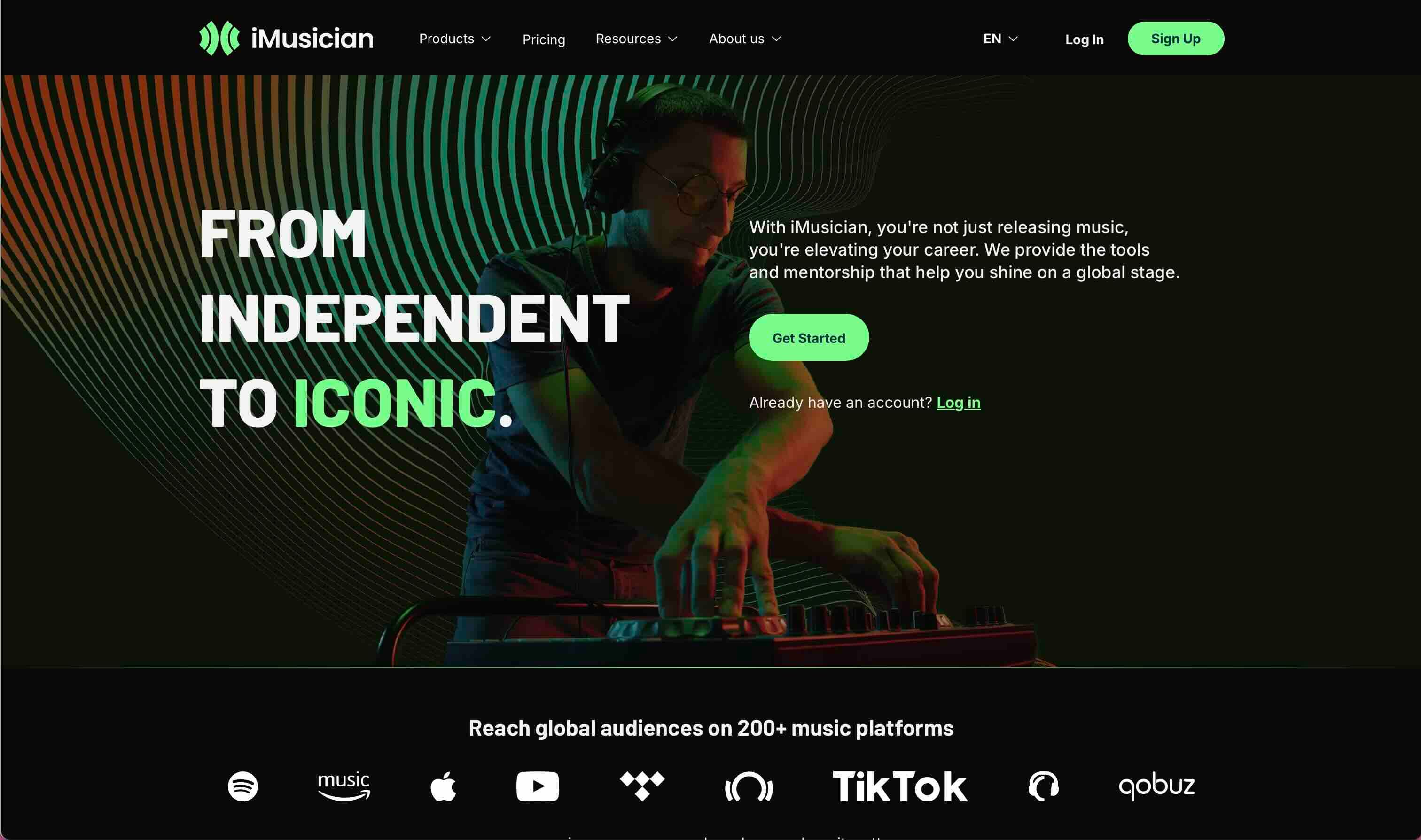 iMusician screenshot
